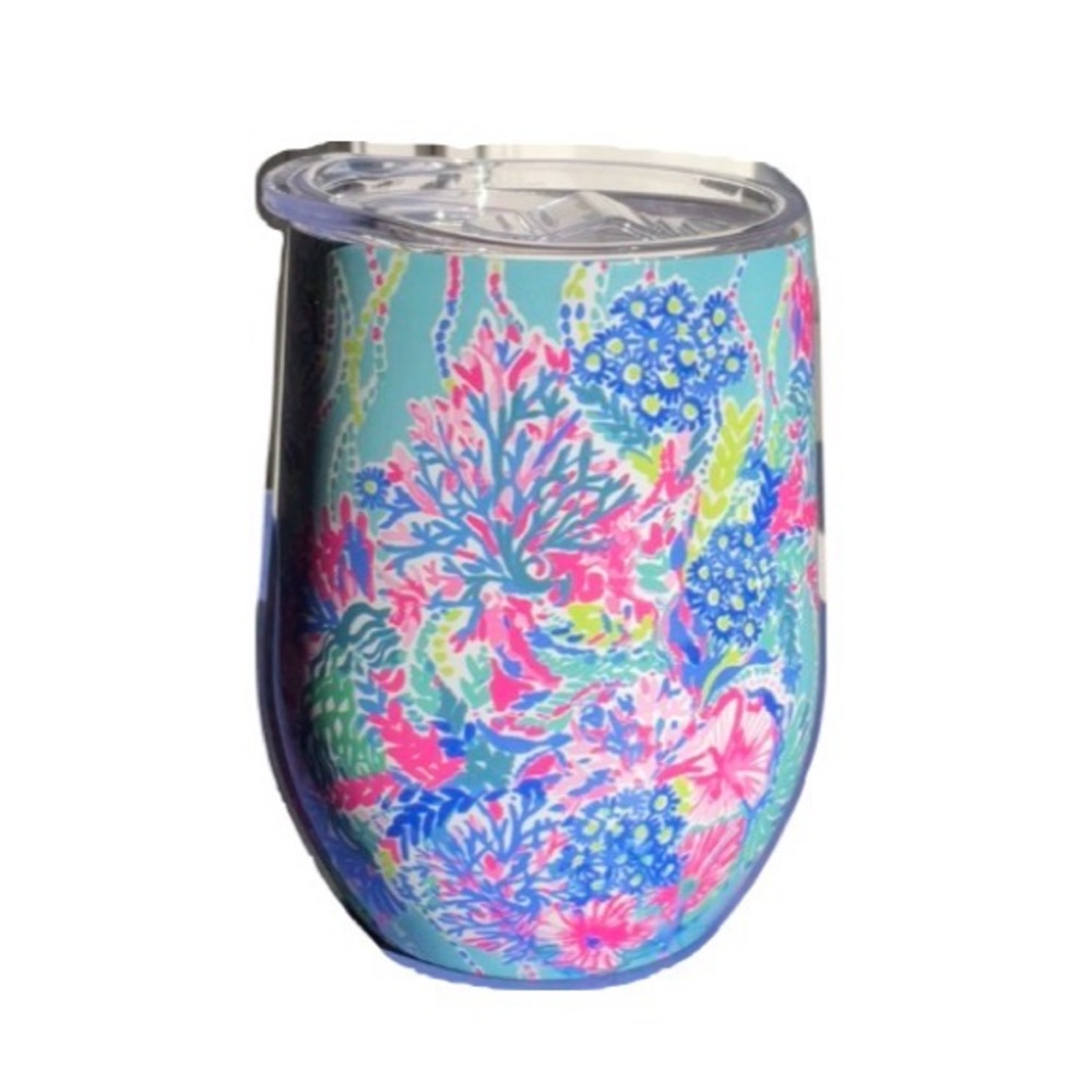 Lilly Pulitzer insulted tumbler